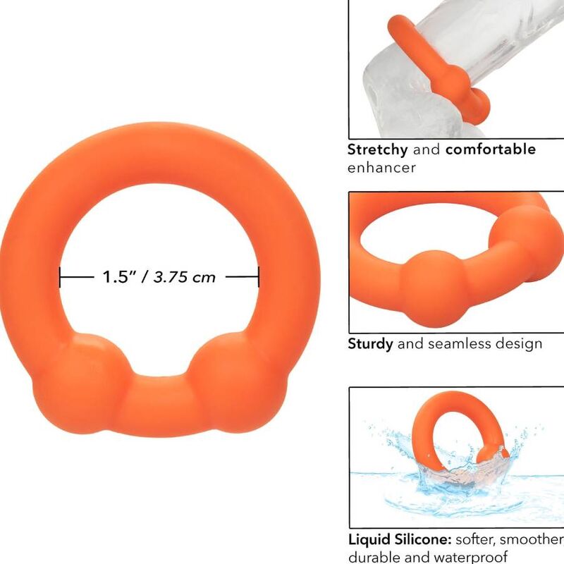 CALEXOTICS - ALPHA BAGUE DOUBLE BILLE ORANGE - Sensualia