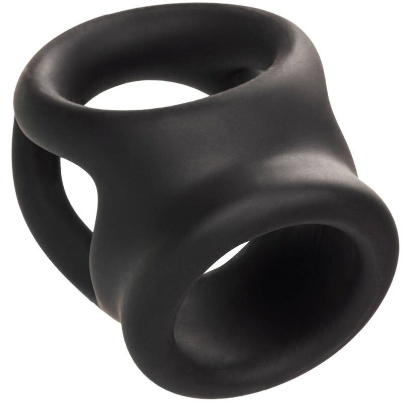 CALEXOTICS - ALPHA BAGUE DUAL CAGE NOIR - Sensualia