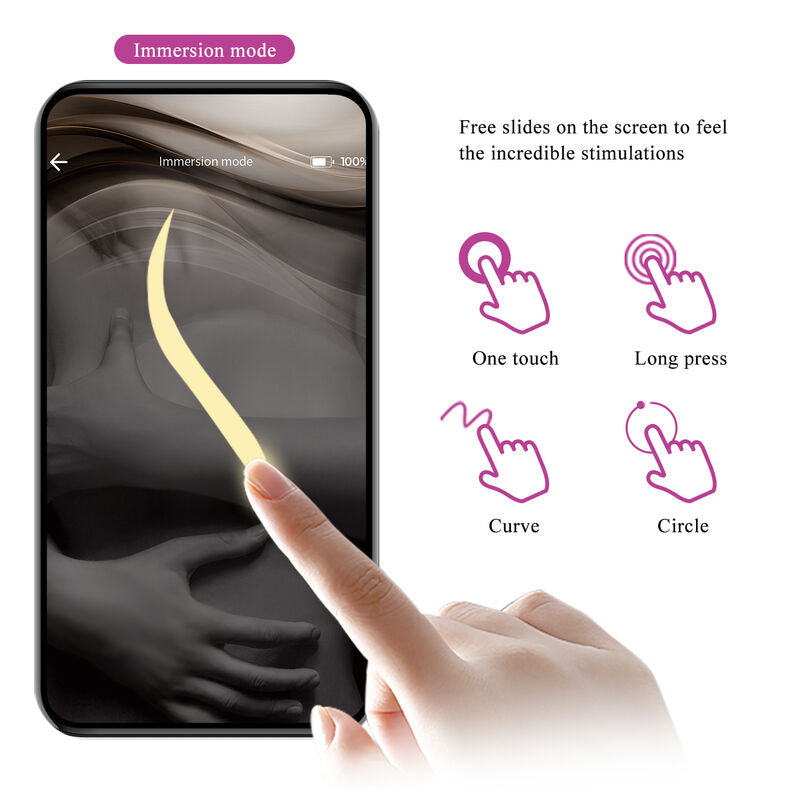 PRETTY LOVE - HECTOR ELECTROSHOCK VIBRATEUR PAR APP CONTROL VIOLET - Sensualia
