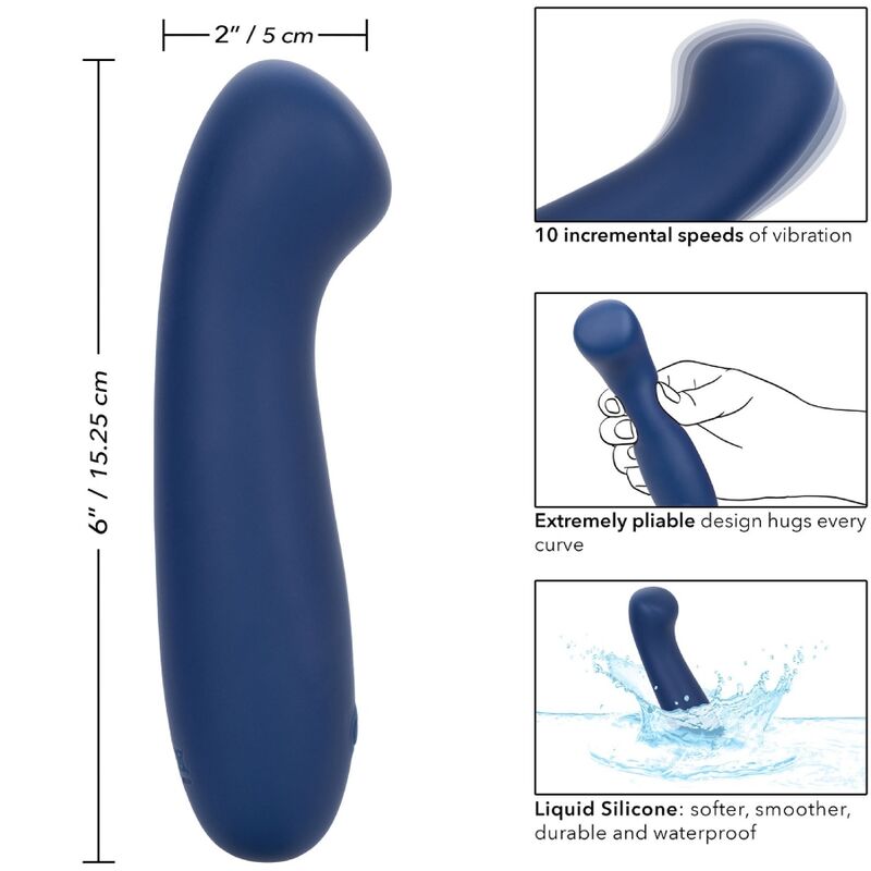 CALEXOTICS - CASHMERE SATIN G BLEU - Sensualia