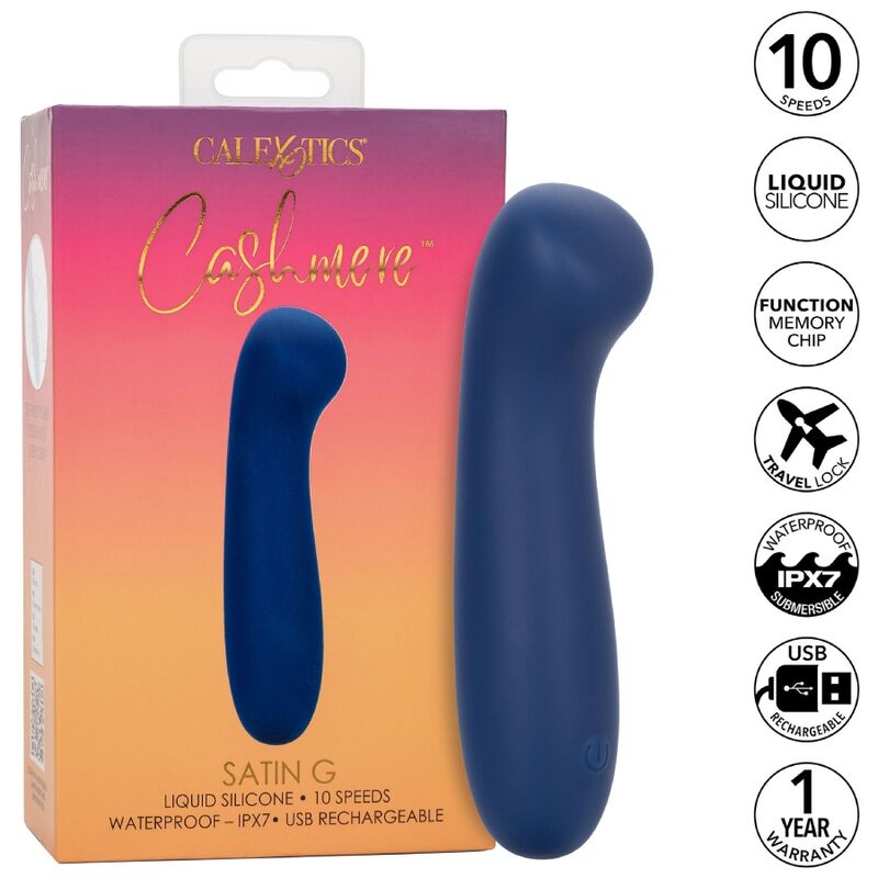 CALEXOTICS - CASHMERE SATIN G BLEU - Sensualia