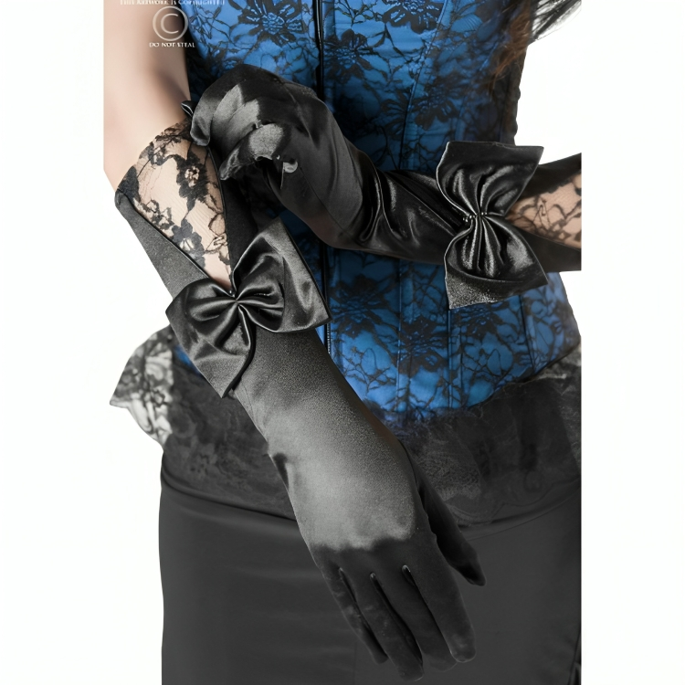 CHILIROSE - GANTS CR 3252 NOIR - Sensualia