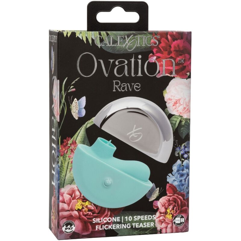CALEXOTICS - OVATION STIMULATEUR RAVE VERT AQUA - Sensualia