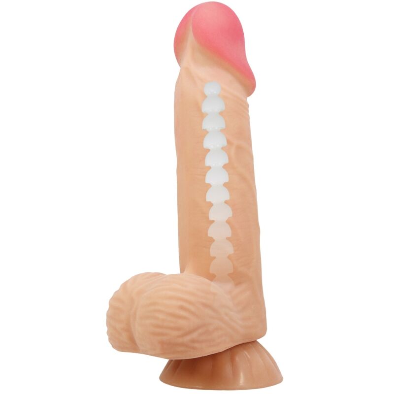 PRETTY LOVE - SÉRIE SLIDING SKIN GODE RÉALISTE AVEC VENTOUSE SLIDING SKIN 20,6 CM - Sensualia