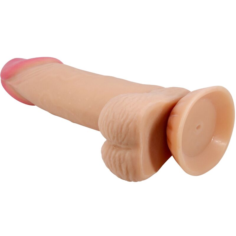 PRETTY LOVE - GODE RÉALISTE SÉRIE SLIDING SKIN AVEC VENTOUSE SLIDING SKIN 19,4 CM - Sensualia