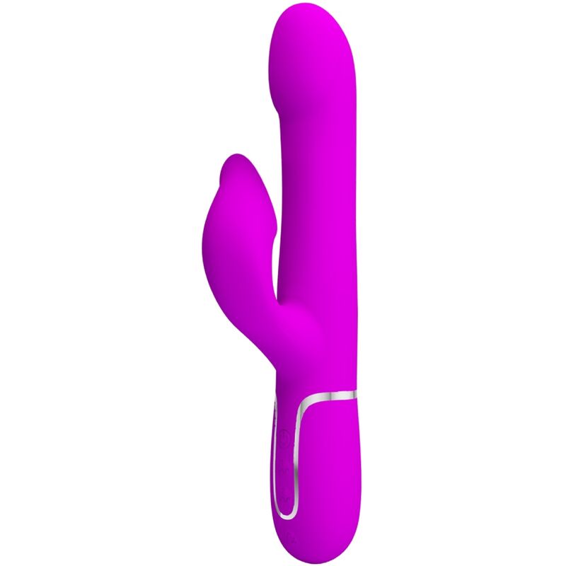 PRETTY LOVE - VIBRATEUR RABBIT PERLES VIOLET - Sensualia