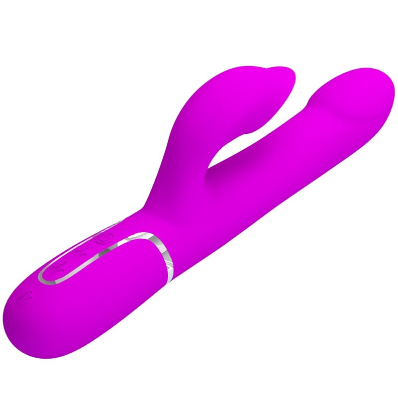PRETTY LOVE - VIBRATEUR RABBIT PERLES VIOLET - Sensualia