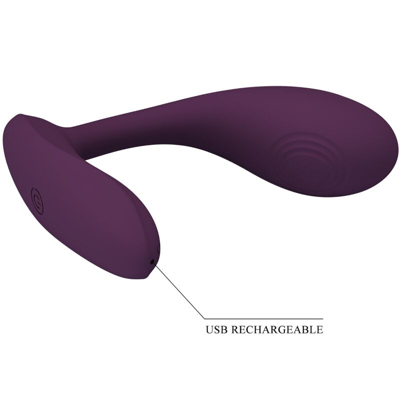 PRETTY LOVE - BAIRD APPLICATION LILA RECHARGEABLE G-SPOT 12 VIBRATIONS - Sensualia