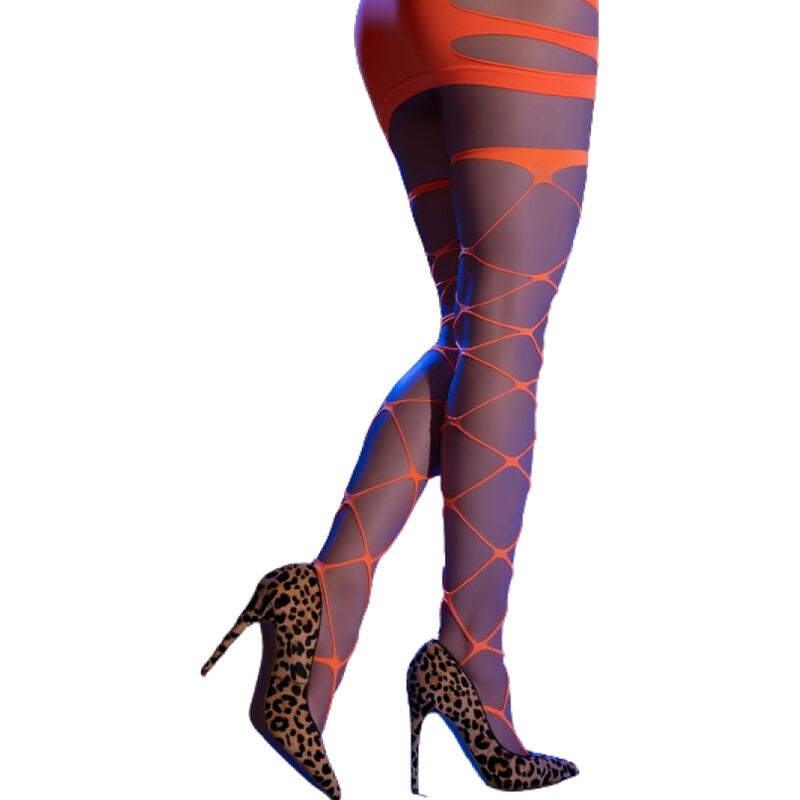 CHILIROSE - CR 4264 MEDIAS CABARET BLANCO S/M - Sensualia