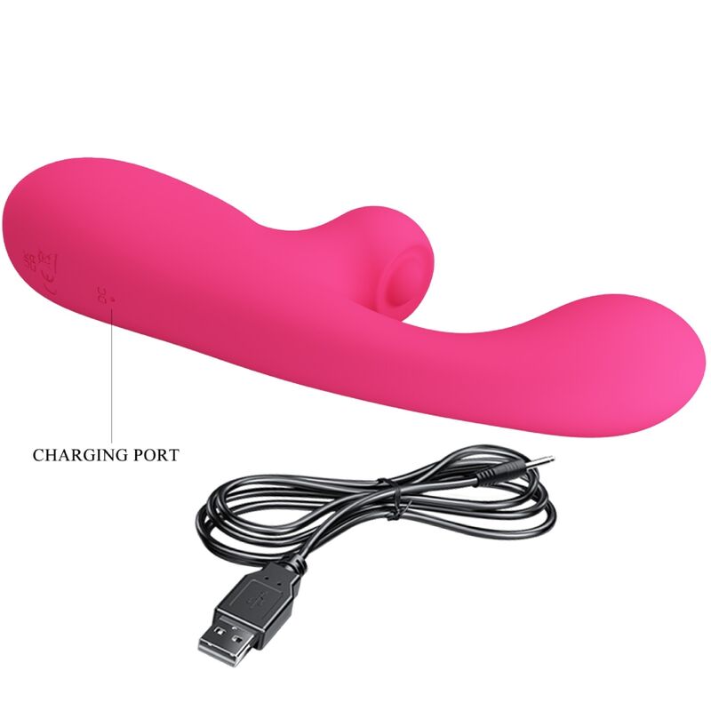 PRETTY LOVE - SKYLAR VIBRATEUR STIMULATEUR ROSE - Sensualia
