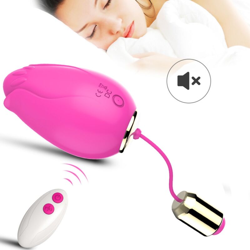 ARMONY - VIBRATEUR MANDALA EGG TÉLÉCOMMANDE G-SPOT FUCHSIA - Sensualia