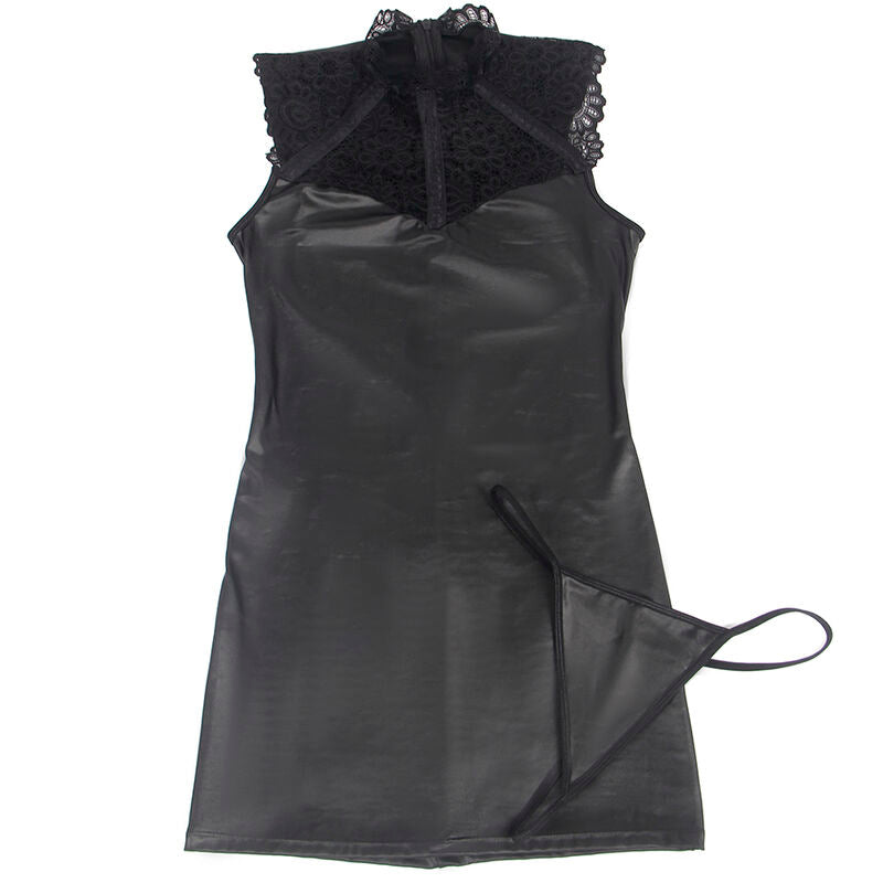 SUBBLIME - VESTIDO SEXY DE CUERO S/M - Sensualia