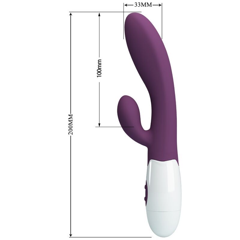 PRETTY LOVE - ALVIS VIBRATEUR RABBIT ET POINT G VIOLET - Sensualia