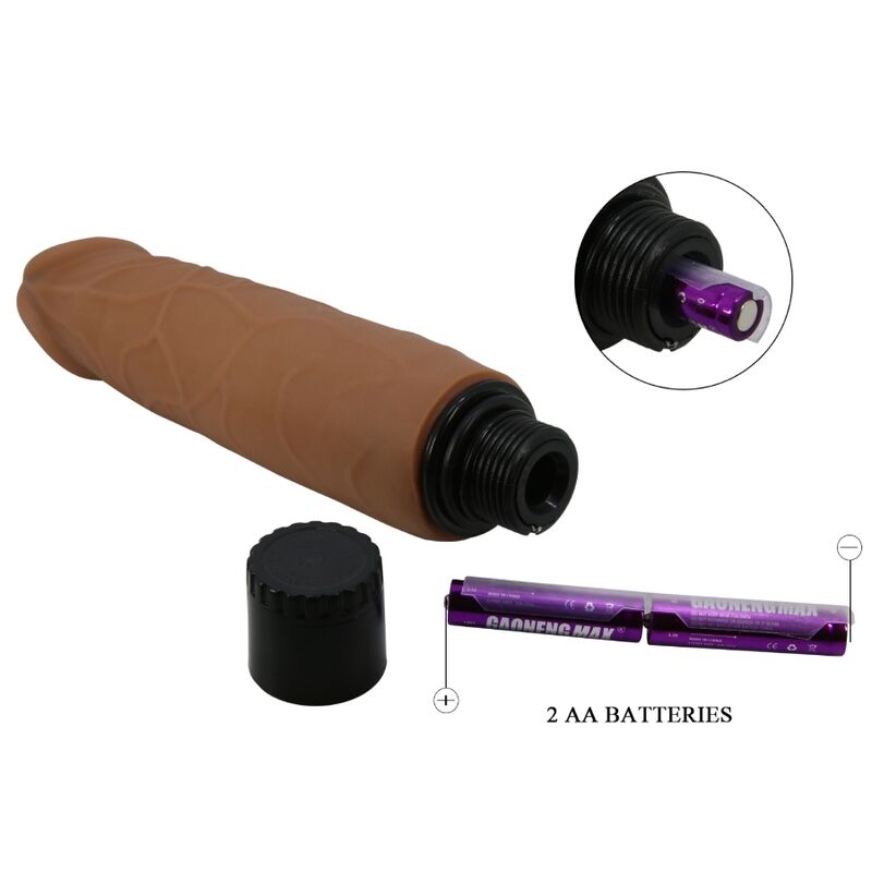 PRETTY LOVE - WALDORF VIBRATEUR RÉALISTE 18 CM -O- 4 CM - Sensualia