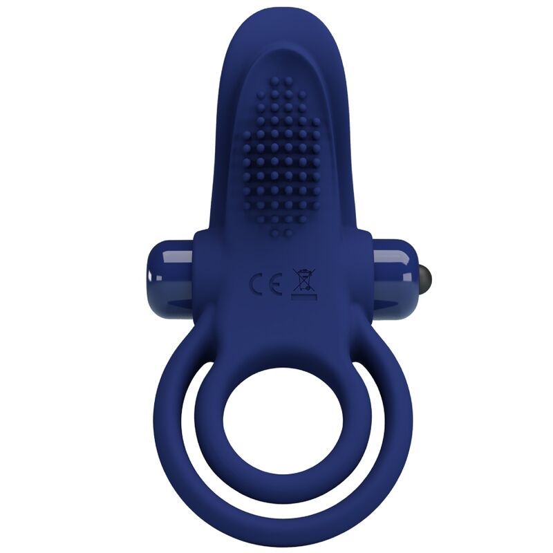 PRETTY LOVE - BRONSON BAGUE DOUBLE AVEC VIBRATION BLEU - Sensualia