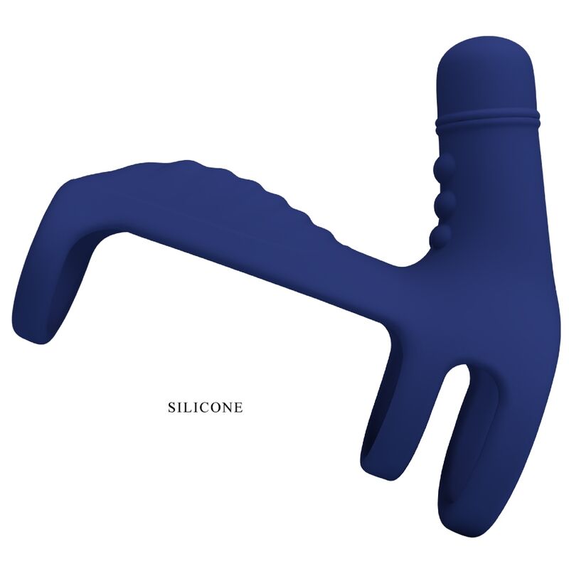 PRETTY LOVE - ANNEAU VIBRANT ELISH AVEC EXTENSION BLEU - Sensualia
