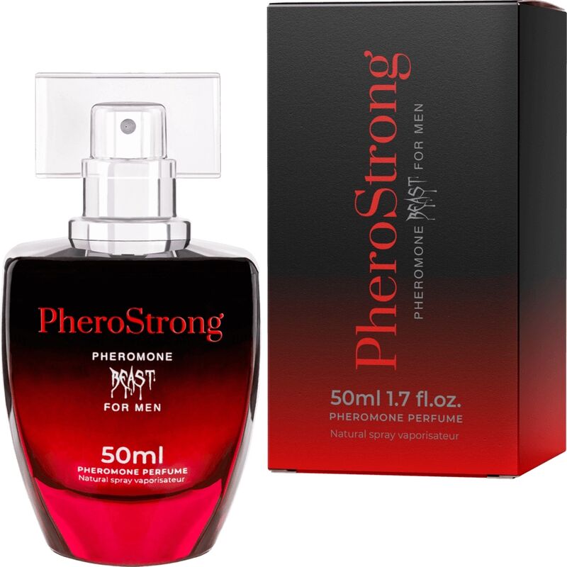 PHEROSTRONG - PARFUM PREROMONE BÊTE POUR HOMME 50 ML - Sensualia