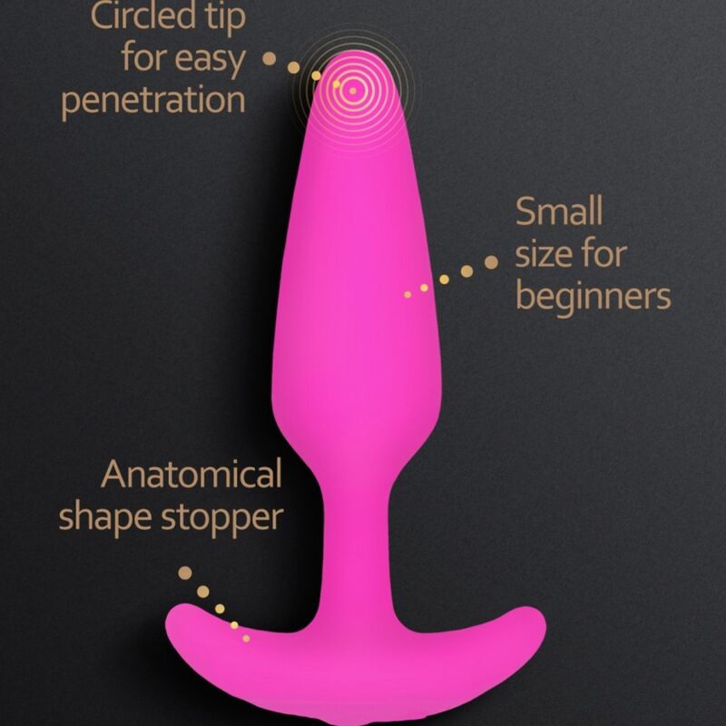 G-VIBE - GPLUG PLUG ANAL VIBRATEUR XS FUCHSIA - Sensualia