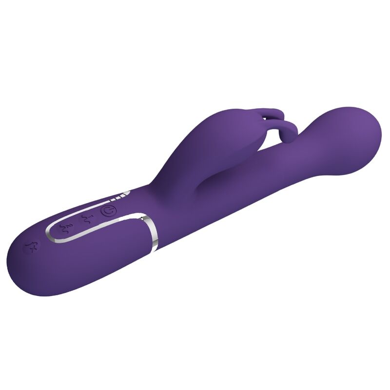 PRETTY LOVE - DEJON VIBRATEUR RABBIT 3 EN 1 MULTIFONCTION VIOLET - Sensualia