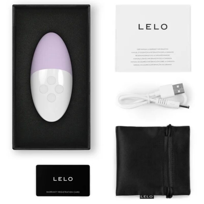 LELO - SIRI 3 MASSEUR CLITORIS CALME LAVANDE - Sensualia