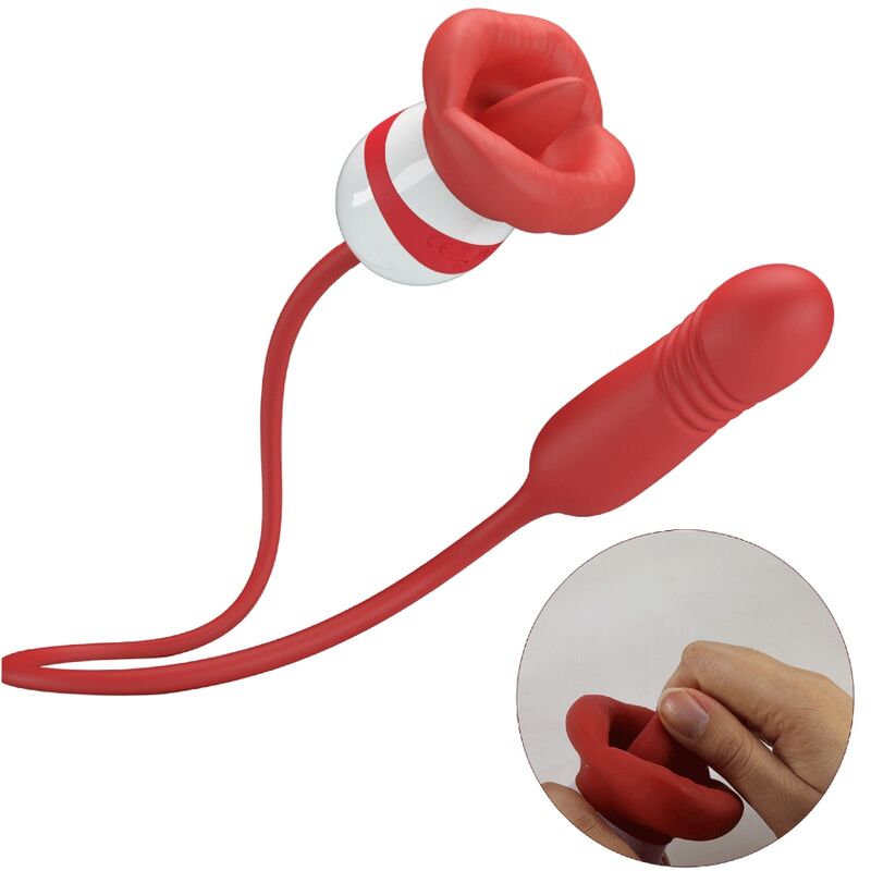 PRETTY LOVE - ASHLYNN MASTURBATEUR BOUCHE ROUGE - Sensualia