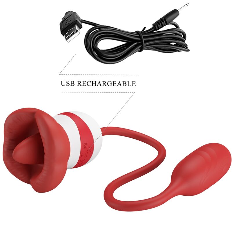 PRETTY LOVE - ALIYAH MASTURBATEUR BOUCHE ROUGE - Sensualia