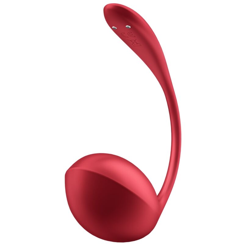SATISFYER - SHINY PETAL STIMULATEUR À TÉLÉCOMMANDE À DISTANCE G POINT ROUGE APPLICATION GRATUITE - Sensualia