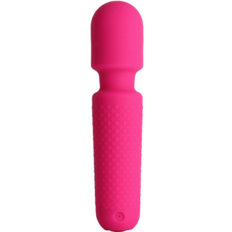 ARMONY - YOUR MAGIC MASSEUR & VIBRATEUR RECHARGEABLE 10 VIBRATIONS BAGUETTE DOTS ROSE - Sensualia