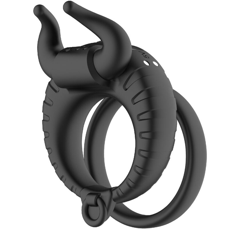 ARMONY - BULL'S PASION ANNEAU VIBRANT 10 VITESSES NOIR - Sensualia