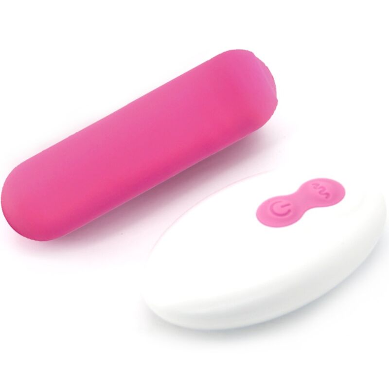 ARMONY - SPLASH JOIE VIBRATEUR BULLET TÉLÉCOMMANDE EN SILICONE 10 VIBRATIONS 75 X 19 CM ROSE - Sensualia