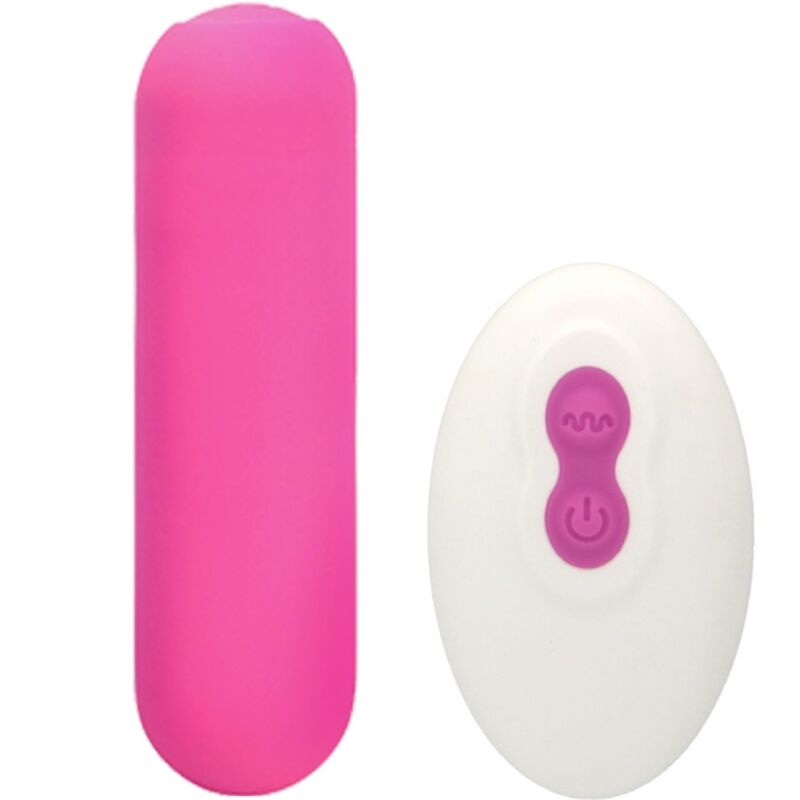 ARMONY - SPLASH JOIE VIBRATEUR BULLET TÉLÉCOMMANDE EN SILICONE 10 VIBRATIONS 75 X 19 CM ROSE - Sensualia