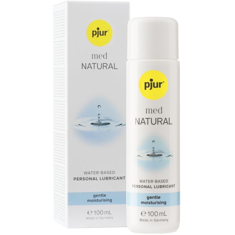 PJUR - MED LUBRIFIANT NATUREL BASE EAU 100 ML - Sensualia