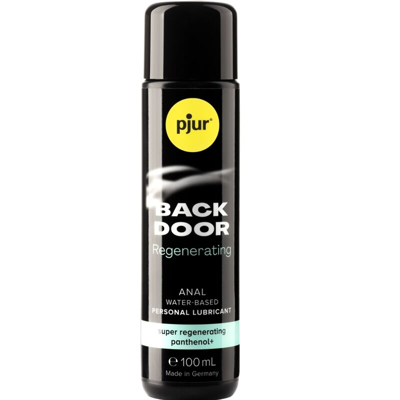 PJUR - BACK DOOR BASE EAU ANAL RÉGÉNÉRANTE AU PANTHÉNOL 100 ML - Sensualia