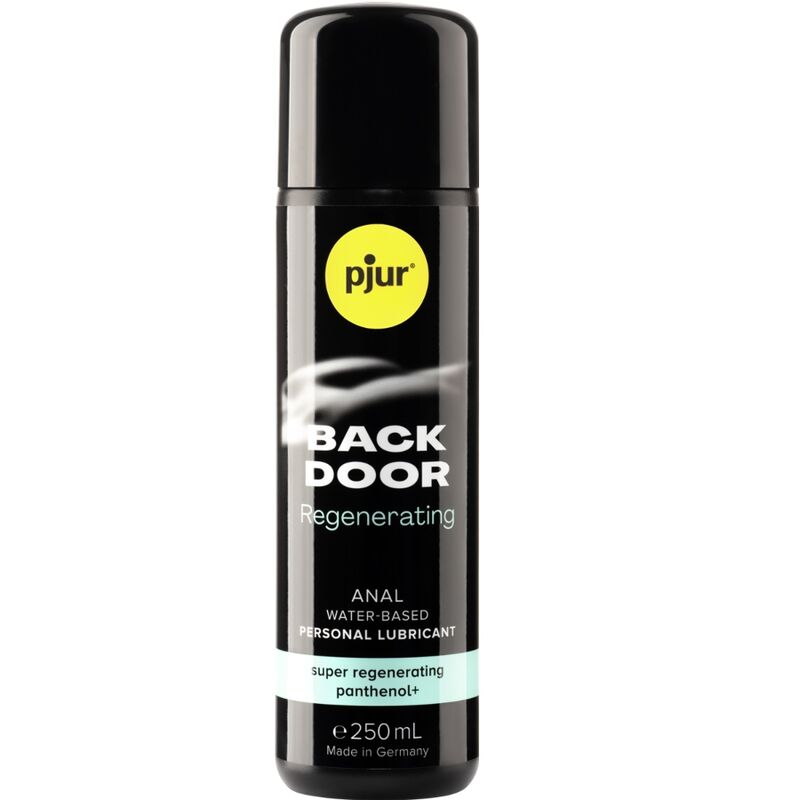 PJUR - BACK DOOR ANAL RÉGÉNÉRANT BASE EAU DE PANTHÉNOL 250 ML - Sensualia