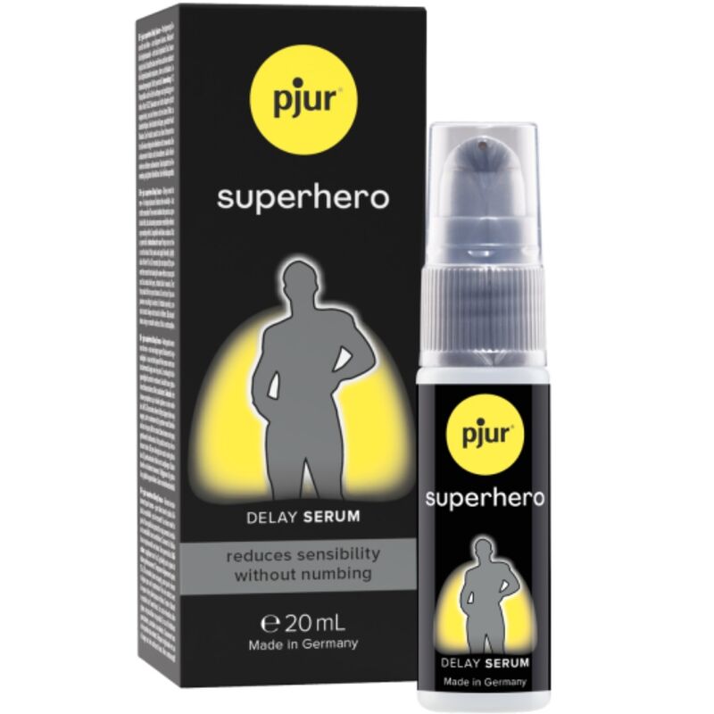PJUR - SUPERHÉROS SÉRUM RETARDANT CONCENTRÉ 20 ML - Sensualia