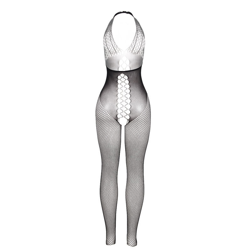 SUBBLIME - 951832 BODYSTOCKING AVEC DOS OUVERT ET DÉTAILS CROISÉS NOIR TAILLE UNIQUE - Sensualia