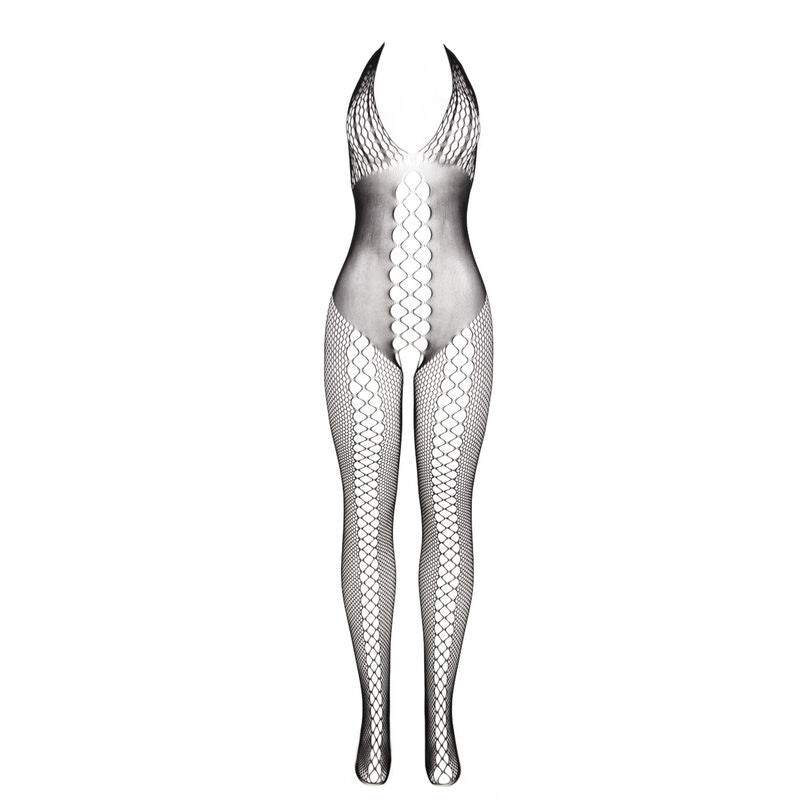 SUBBLIME - 951832 BODYSTOCKING AVEC DOS OUVERT ET DÉTAILS CROISÉS NOIR TAILLE UNIQUE - Sensualia
