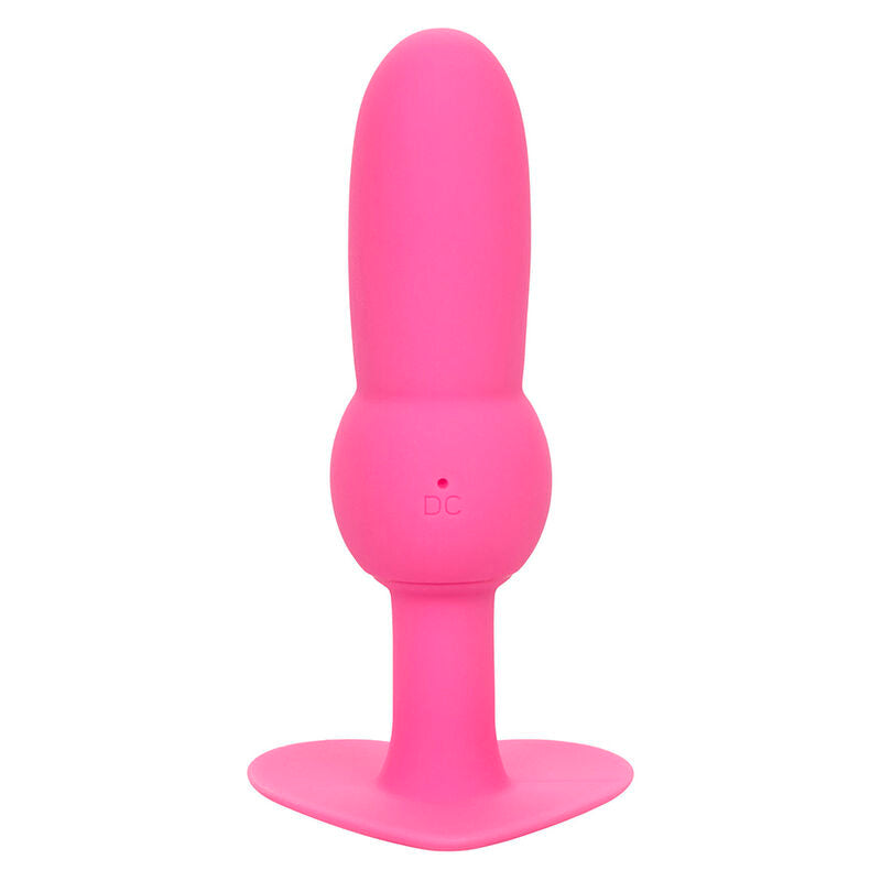 CALEXOTICS - FIRST TIME SONDE ANAL PLUG PERLÉE 10 VIBRATIONS ROSE - Sensualia
