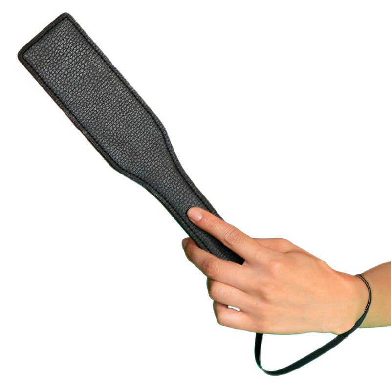CALEXOTICS - NOCTURNAL PADDLE EN CUIR NOIR - Sensualia