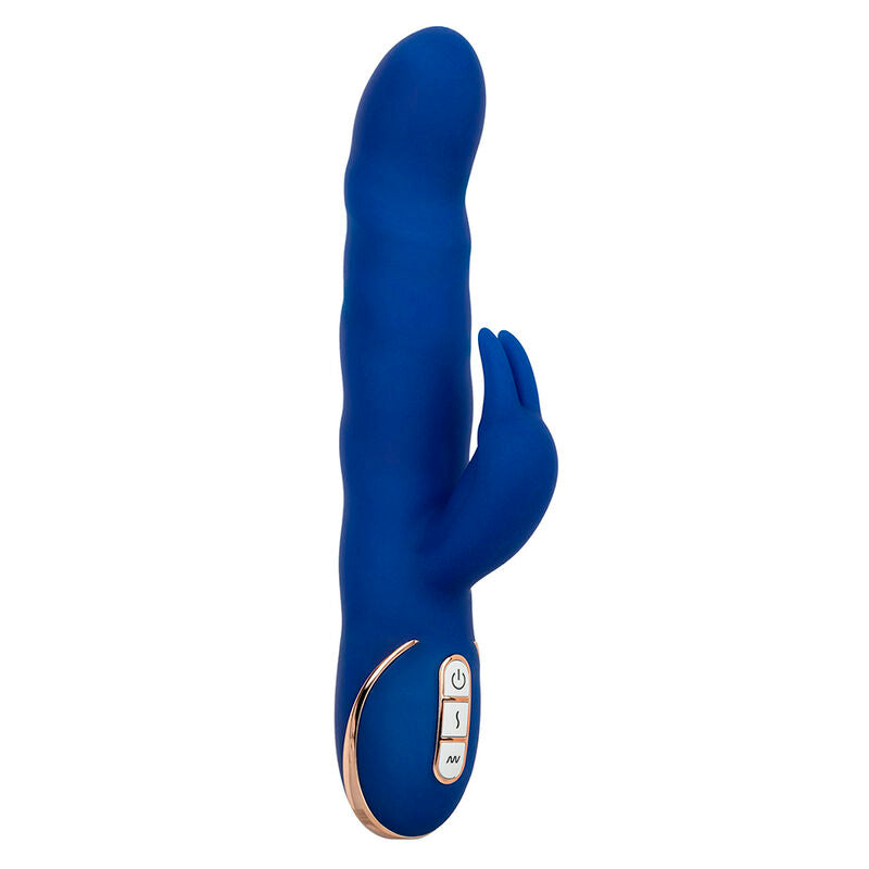 CALEXOTICS - JACK RABBIT VIBRATEUR WAVE MOTION BLEU - Sensualia