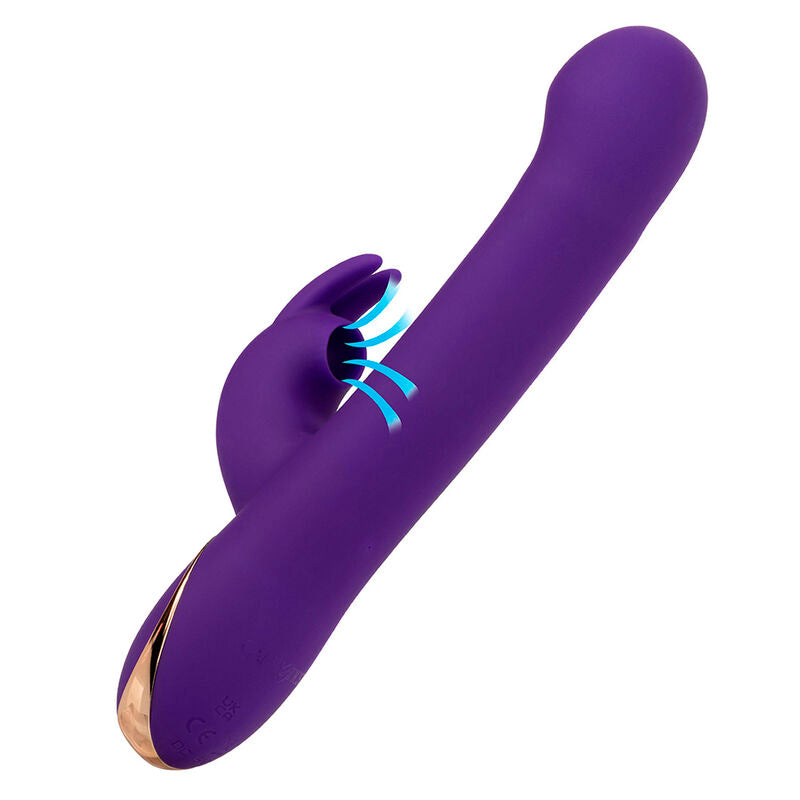 CALEXOTICS - JACK RABBIT VIBRATEUR & STIMULATEUR 7 MODES DE VIBRATIONS ET SUCCIONS BLEU - Sensualia