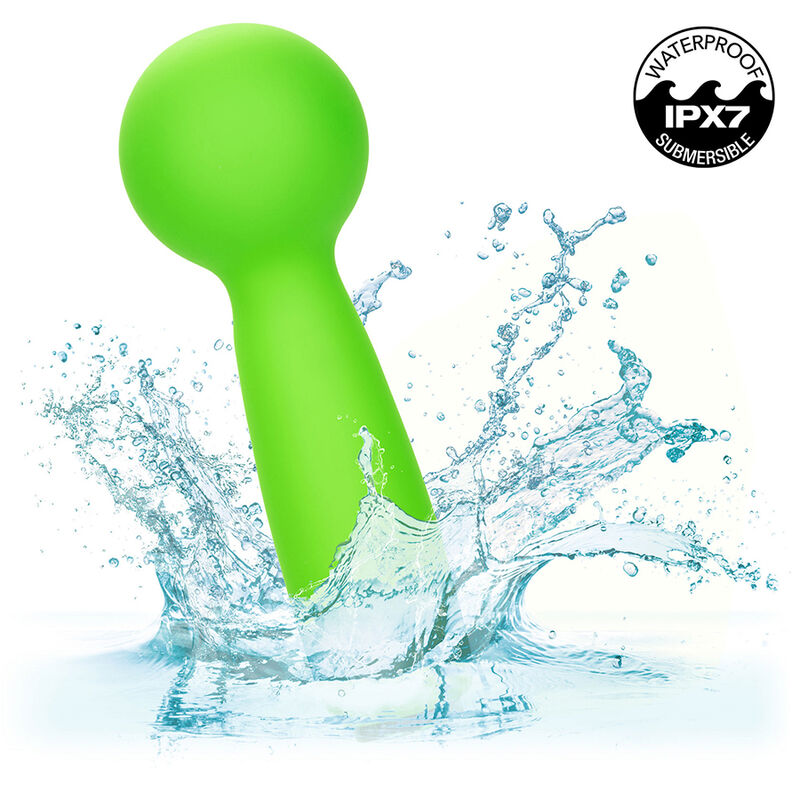 CALEXOTICS - NEON VIBES LE BUBBLY VIBE MINI MASSEUR 10 VIBRATIONS VERT - Sensualia