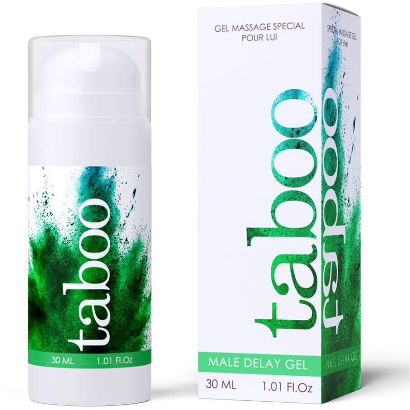 RUF - TABOO MALE DELAY GEL RETARDATEUR POUR HOMMES 30 ML - Sensualia