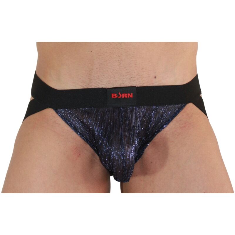 BURN - 006 JOCK BRILLANTE AZUL / NEGRO S - Sensualia