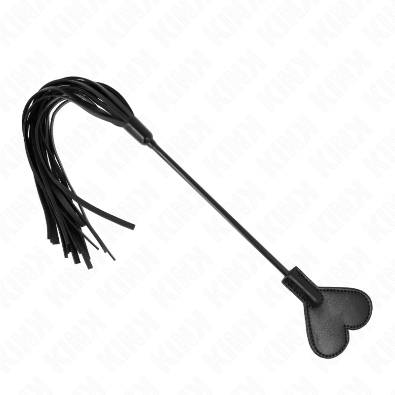 KINK - FOUET GAMME AVEC COEUR PANDEL 35 CM - Sensualia