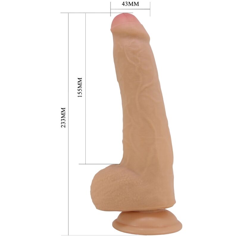 PRETTY LOVE - DRACO GODE RÉALISTE 23 CM CHAIR - Sensualia
