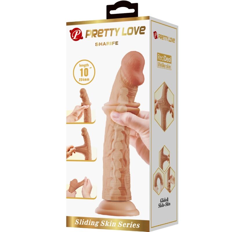PRETTY LOVE - SHARIFE GODE RÉALISTE 25 CM CHAIR - Sensualia