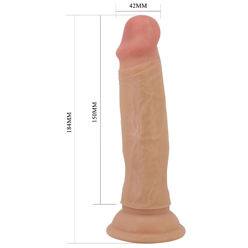 PRETTY LOVE - GODE RÉALISTE QUENTIN 18 CM CHAIR - Sensualia
