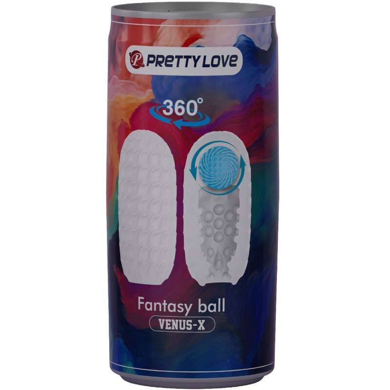 PRETTY LOVE - MASTURBATEUR HOMME VENUS X MODÈLE 2 BLANC - Sensualia