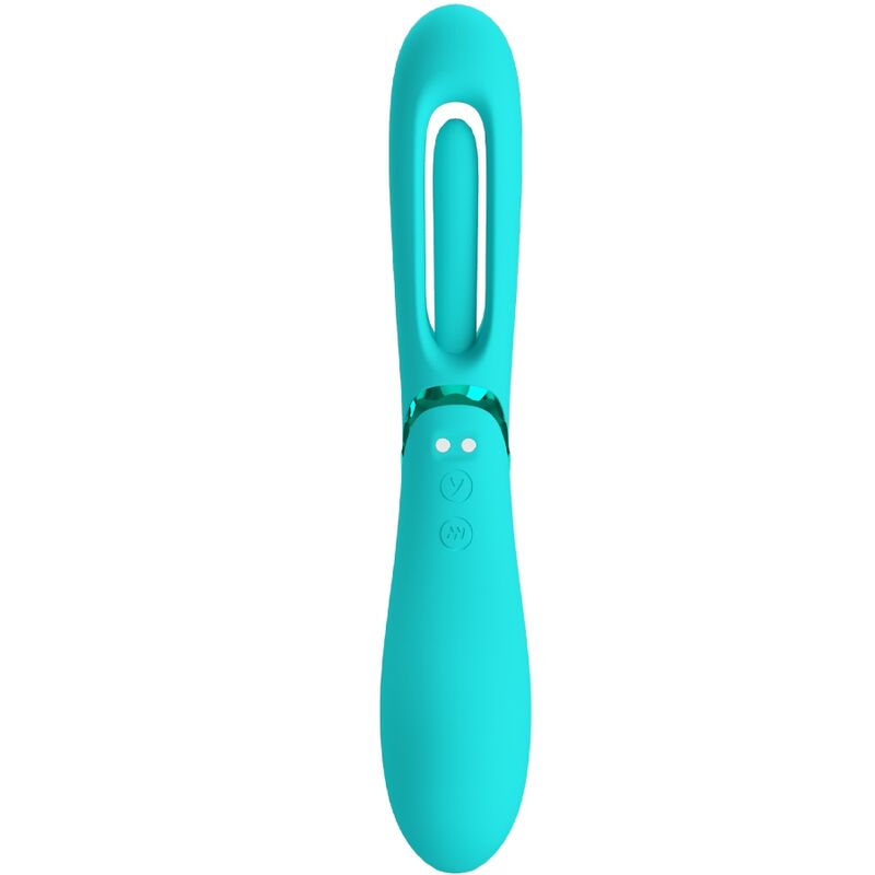ROMANCE - VIBRATEUR POINT G LEXIE 7 VIBRATIONS BLEU - Sensualia